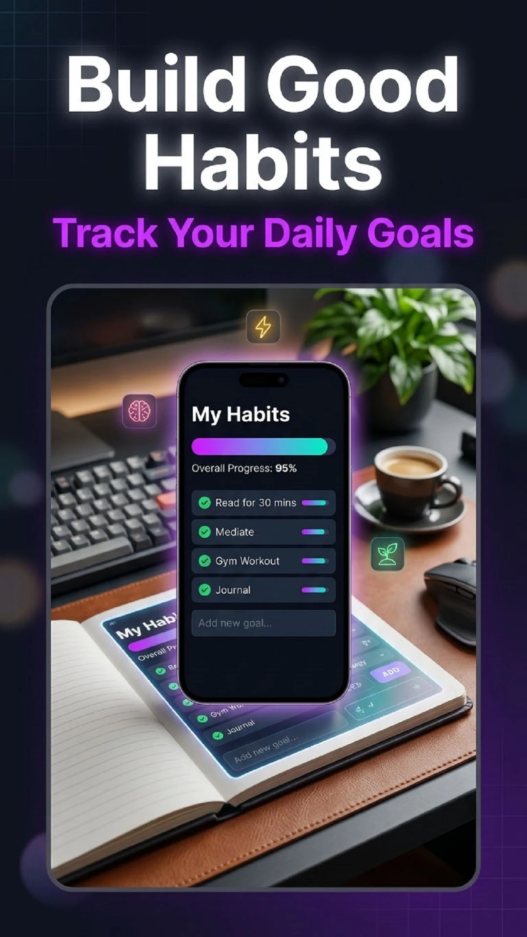 Daily Habit Tracker & Goals screenshot